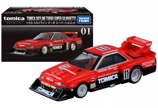 Tomica Premium 01 Skyline Turbo Super Silhouette, new in box