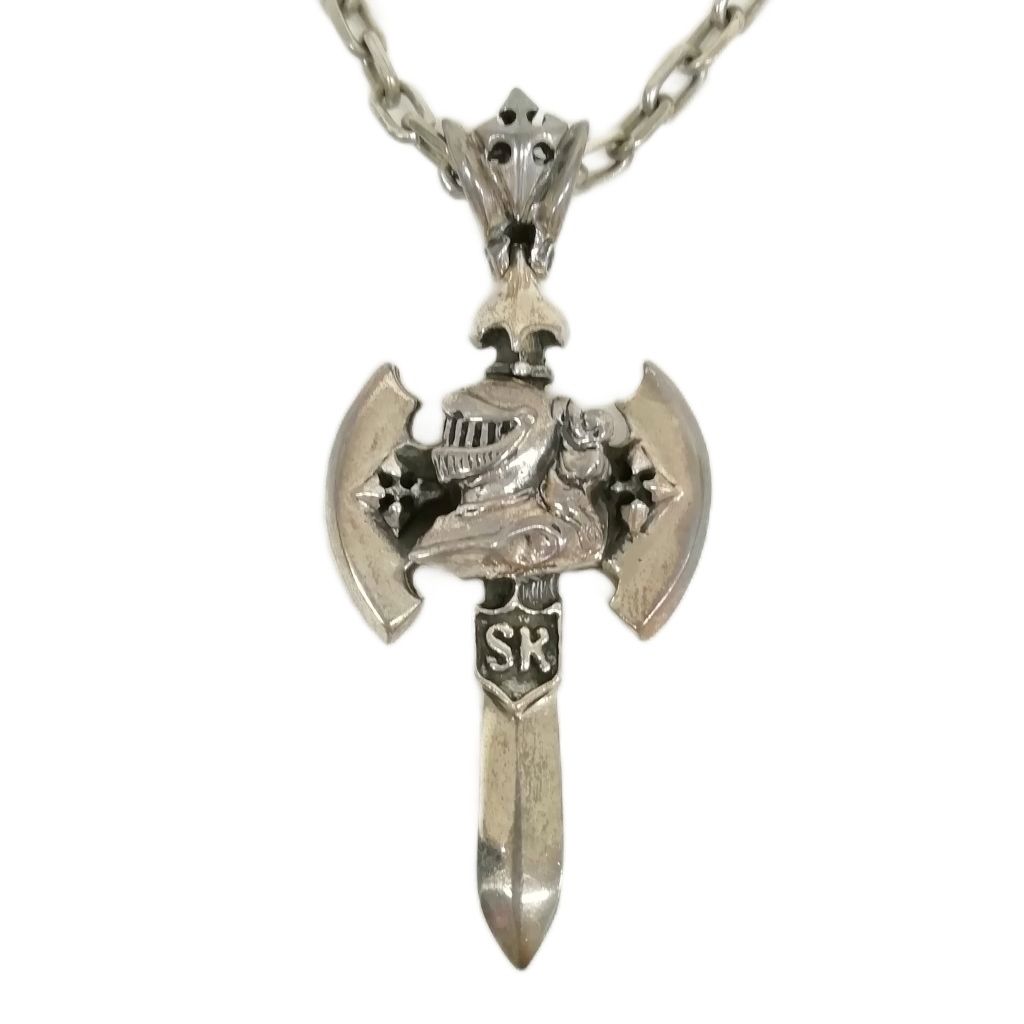 Star Knights スターナイツ クロス ペンダント ネックレス SV 925