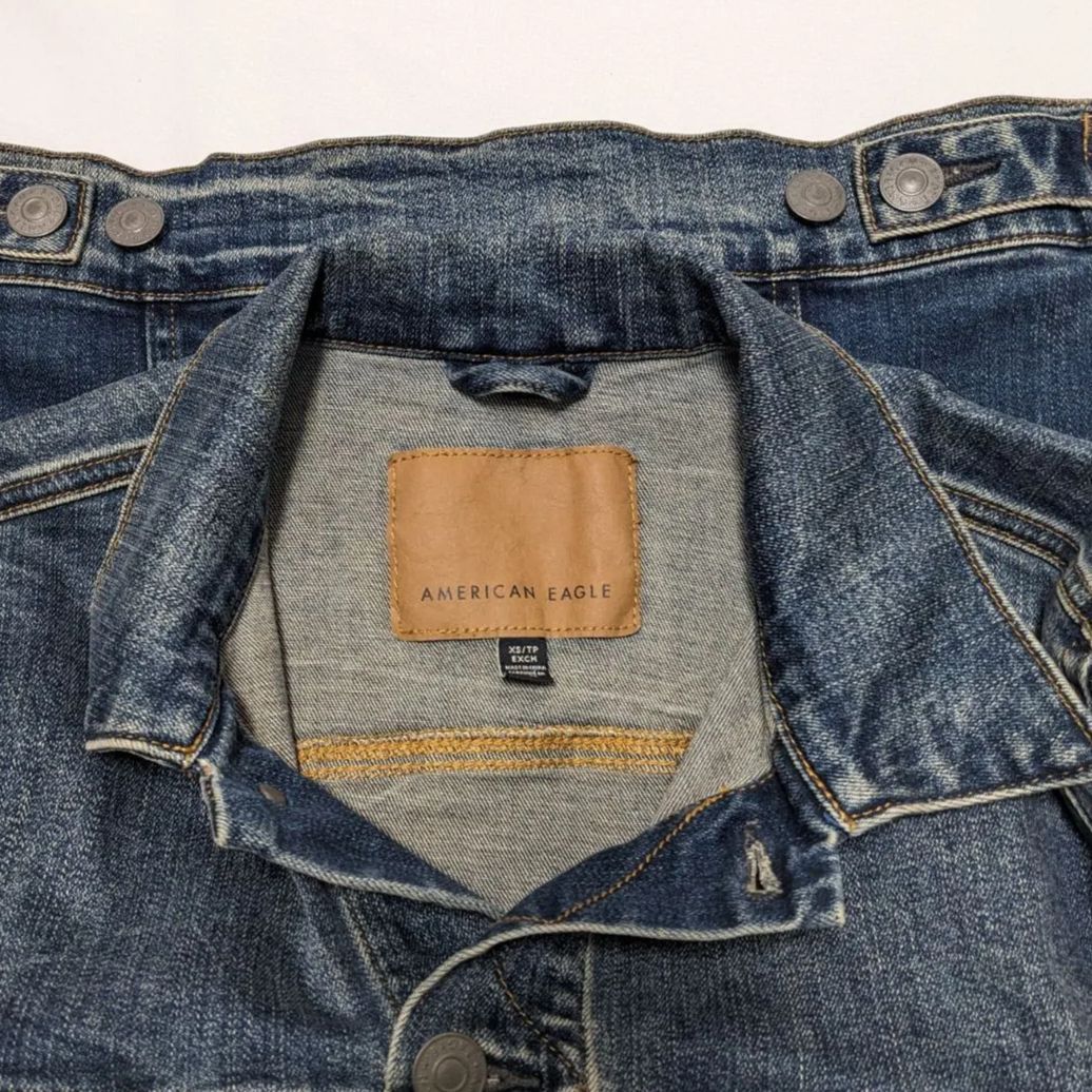 AMERICAN EAGLE アメリカンイーグル ダメージ加工 デニムジャケット G 