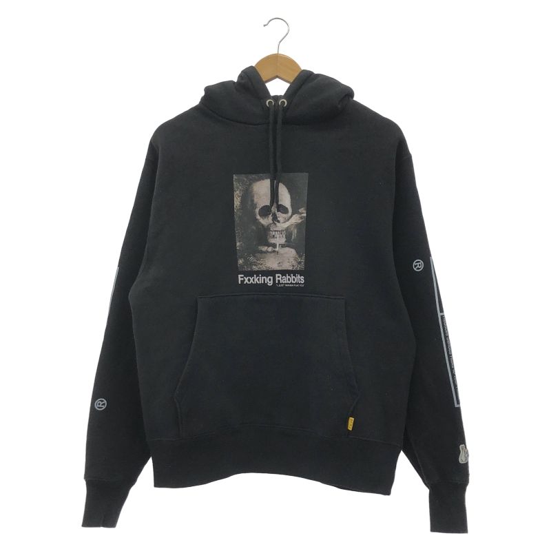 FR2 Fxxking Rabbits ブラックパーカー 中古#FR2 Fxxking Rabbits