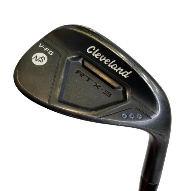  クリーブランド Cleveland RTX-3 キャビティバック ブラックサテン 58/12 ウェッジ WG NS PRO 950GH (フレックスS) メンズ 男性用 右利き 右用 Dランク ゴルフクラブ