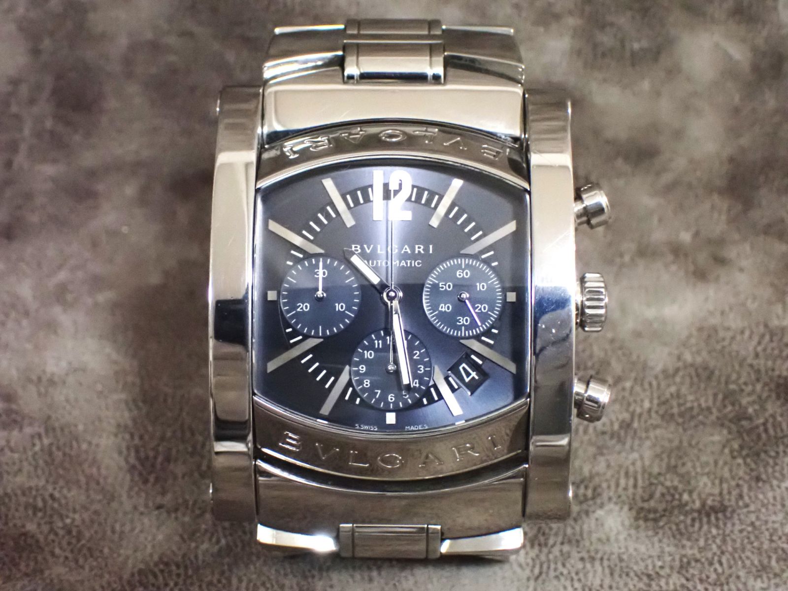 ブルガリ アショーマ AA48SCH 自動巻 黒