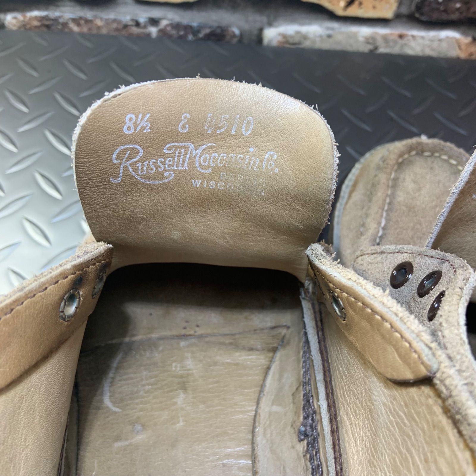☆ラッセルモカシン Chukka チャッカブーツ ソール新品交換品 US8.5E