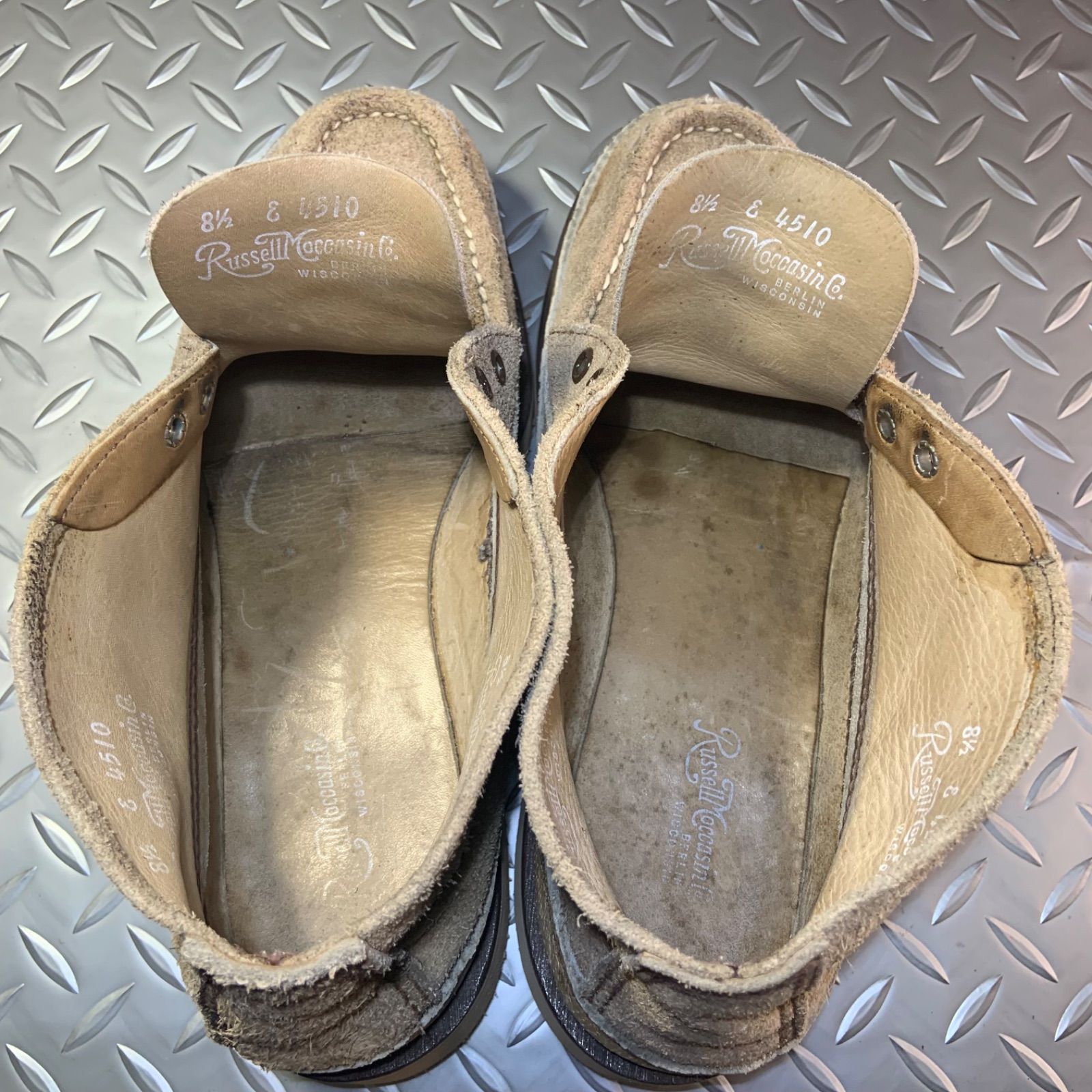 ☆ラッセルモカシン Chukka チャッカブーツ ソール新品交換品 US8.5E
