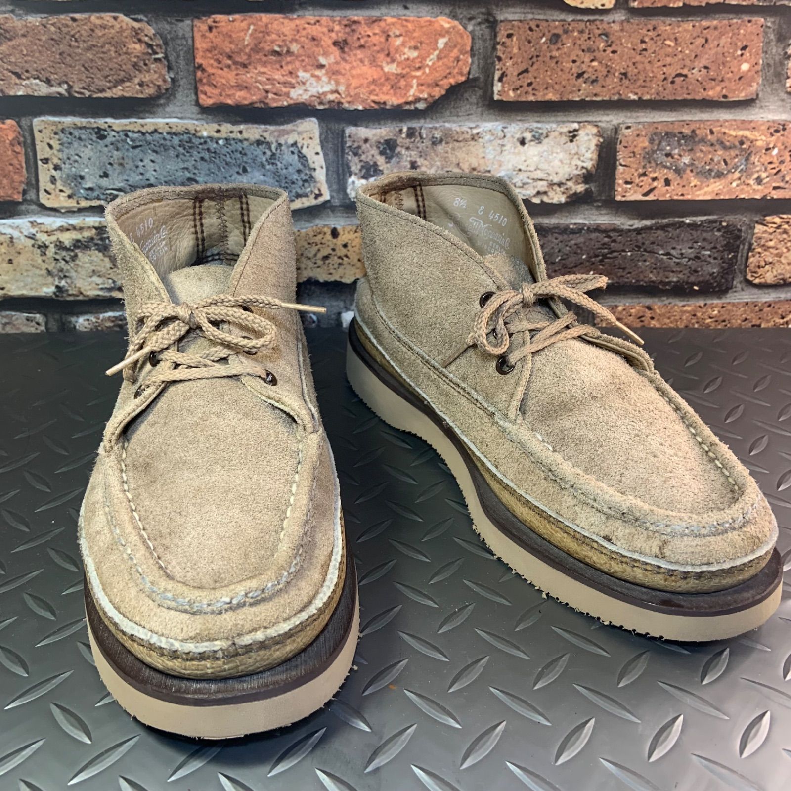 ☆ラッセルモカシン Chukka チャッカブーツ ソール新品交換品 US8.5E ☆ラッセルモカシン Chukka チャッカブーツ ソール新品交換品 US8.5E