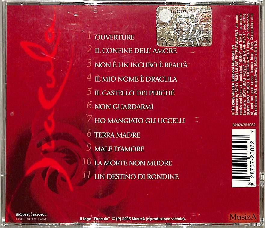 CD1枚 / Premiata Forneria Marconi / Dracula - Opera Rock