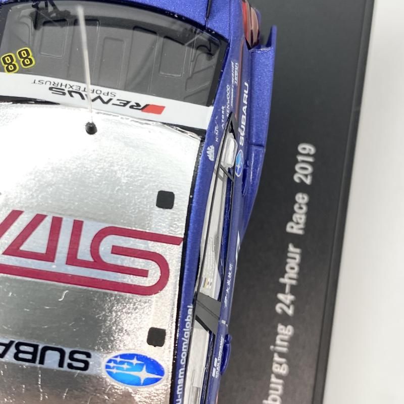 訳有 1/43 スバル WRX STI ニュルブルクリンク 24時間 レース 2019 No