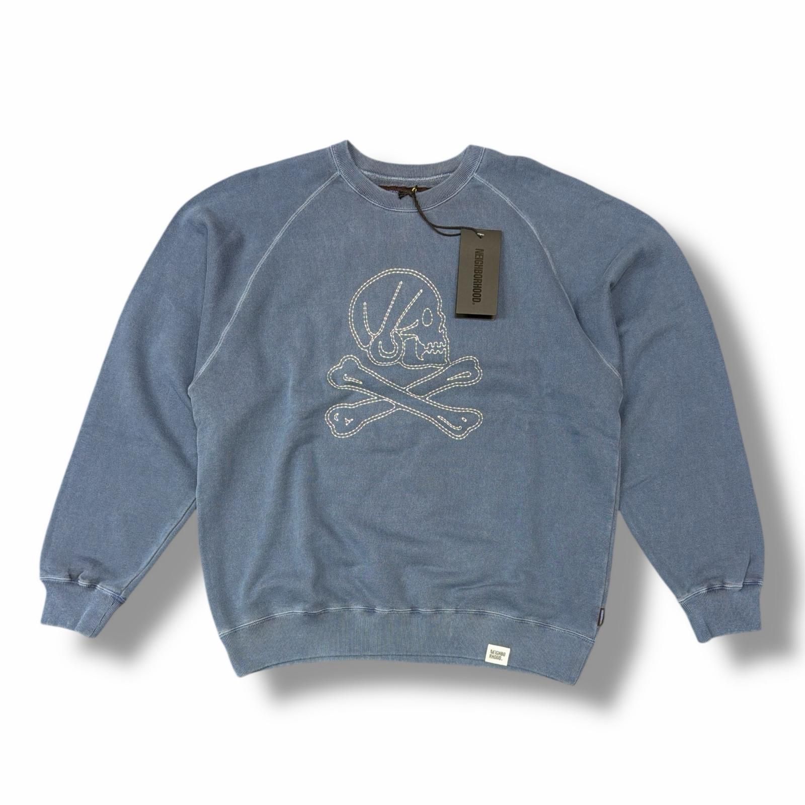 参考上代25300円 未使用 NEIGHBORHOOD 25AW PIGMENT DYED SWEAT SHIRT 