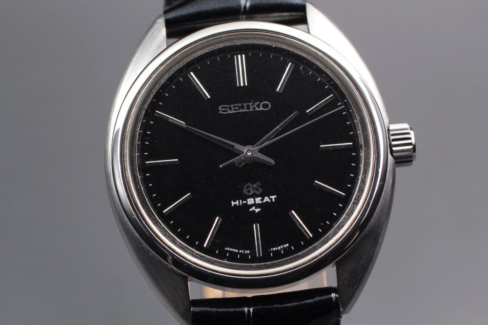 稼働品 Grand Seiko 4520-7010 ブラック 自動巻き OH済み メンズ 1970年製 15552