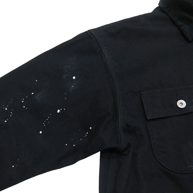 NEIGHBORHOOD ネイバーフッド 25AW BW.WASHED COVERALL JACKET 252AQNH