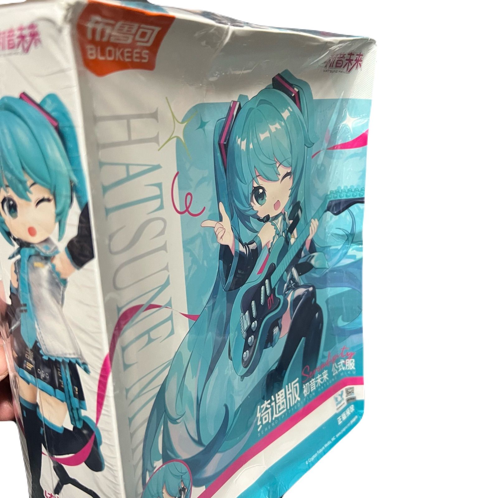 訳あり】Blokees 布魯可 初音ミク 綺遇版 可動フィギュア ブロック