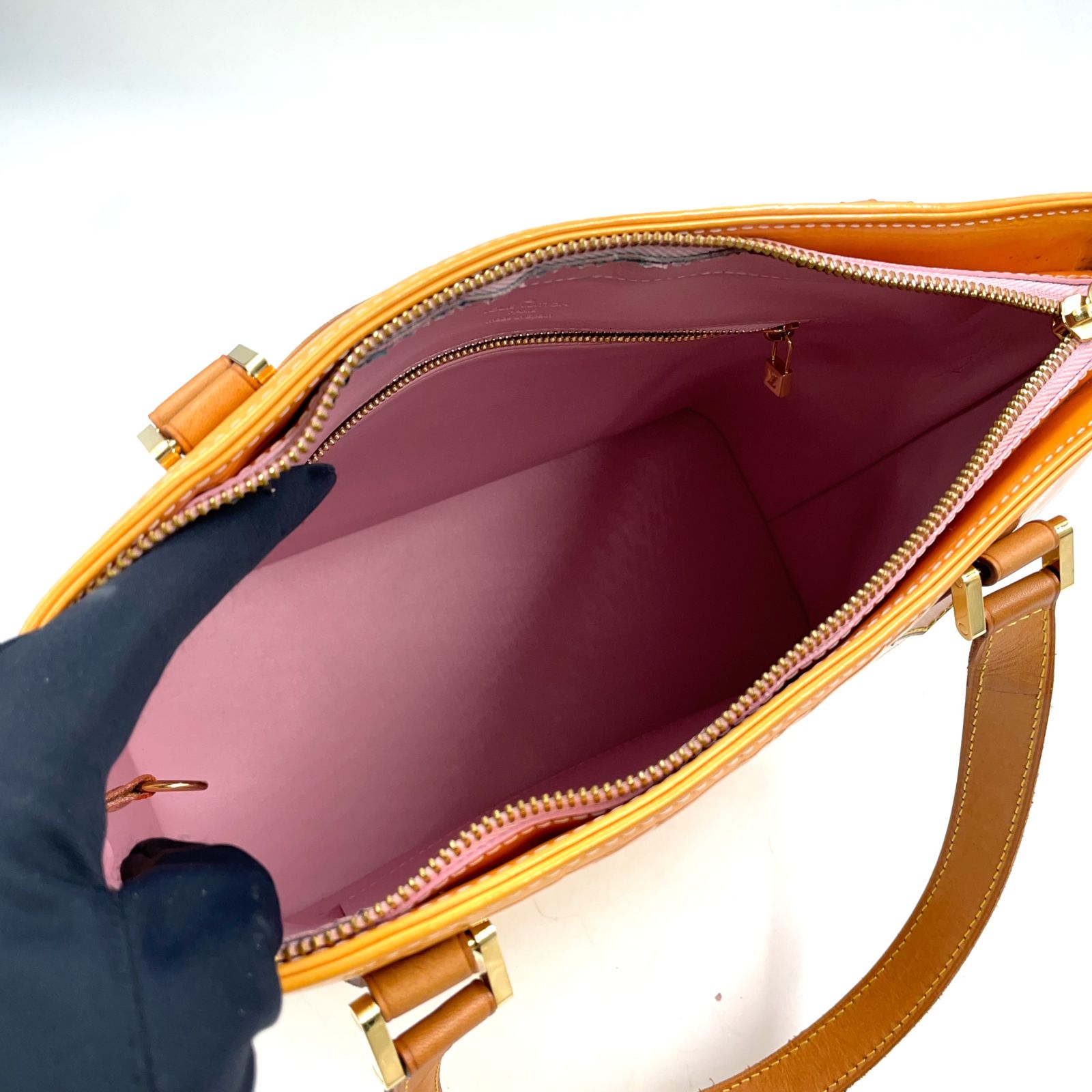 LOUIS VUITTON ヒューストン モノグラムヴェルニ モノグラムヴェルニ