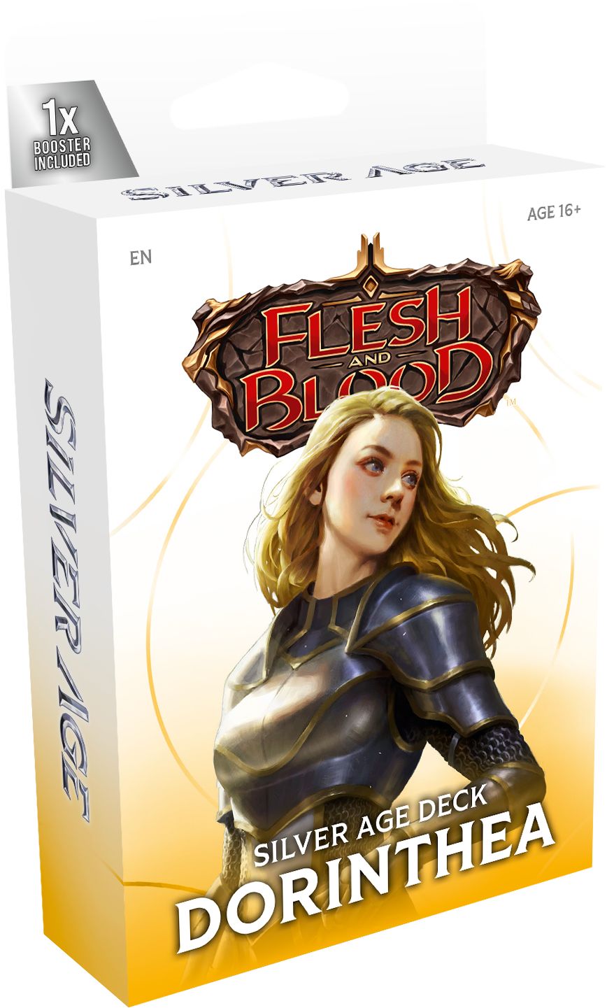 FaB　ドリンシア/Dorinthea　デッキパーツ 新品未開封/Flesh and Blood/英語版/シルバーエイジ デッキ/Silver Age