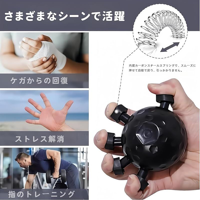 迅速発送】Yemax 握力グリップ 握力を鍛える道具 指 トレーニング