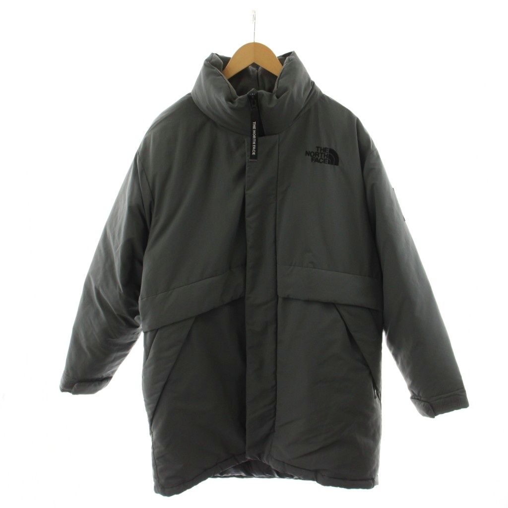 ザノースフェイス ホワイトレーベル THE NORTH FACE WHITE LABEL ニールトンオン ボール パーカー NEILTON ON BALL PARKA 中綿ジャケット ロゴ アウター S グレー NJ3NN50K /AN37