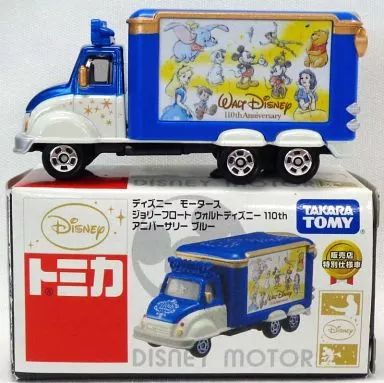【中古】「非常に良い」▽【トミカ】 コンビニ限定 ディズニーモータース ジョリーフロート(ブルー) ウォルトディズニー 110th アニバーサリー 販売店特別仕様車 中古】トミカ ジョリーフロート ウォルトディズニー110th