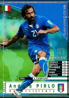 中古】WCCF ITS3/4[ITALIAN SUPERSTARS]：アンドレア・ピルロ - メルカリ