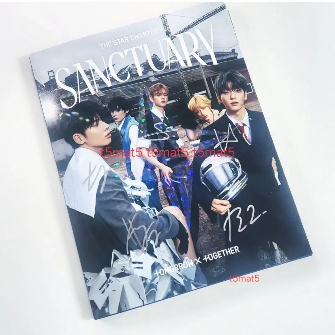 タレントグッズ TOMORROW X TOGETHER（TXT） アルバム サイン入り