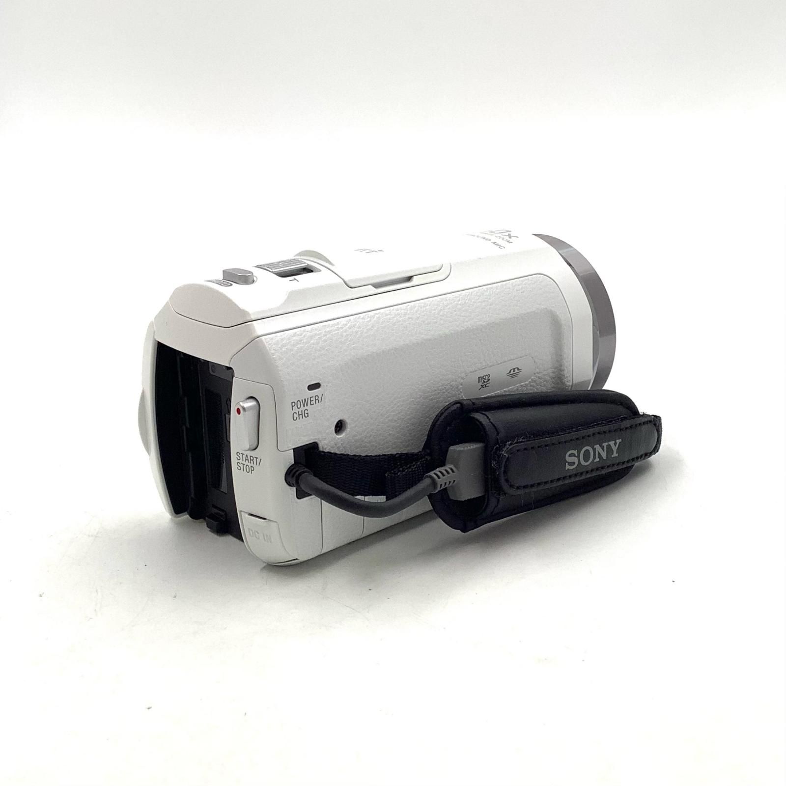 全額返金保証】【最速発送】Sony HDR-CX535 (W) [ホワイト] 美品 動作