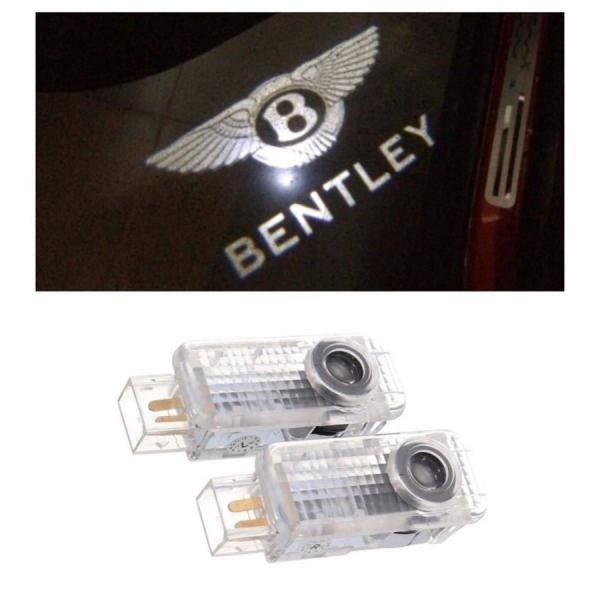 Bentley カーテシランプ ベントレー LED プロジェクター 左右2個セット 電装 アクセサリー - メルカリ