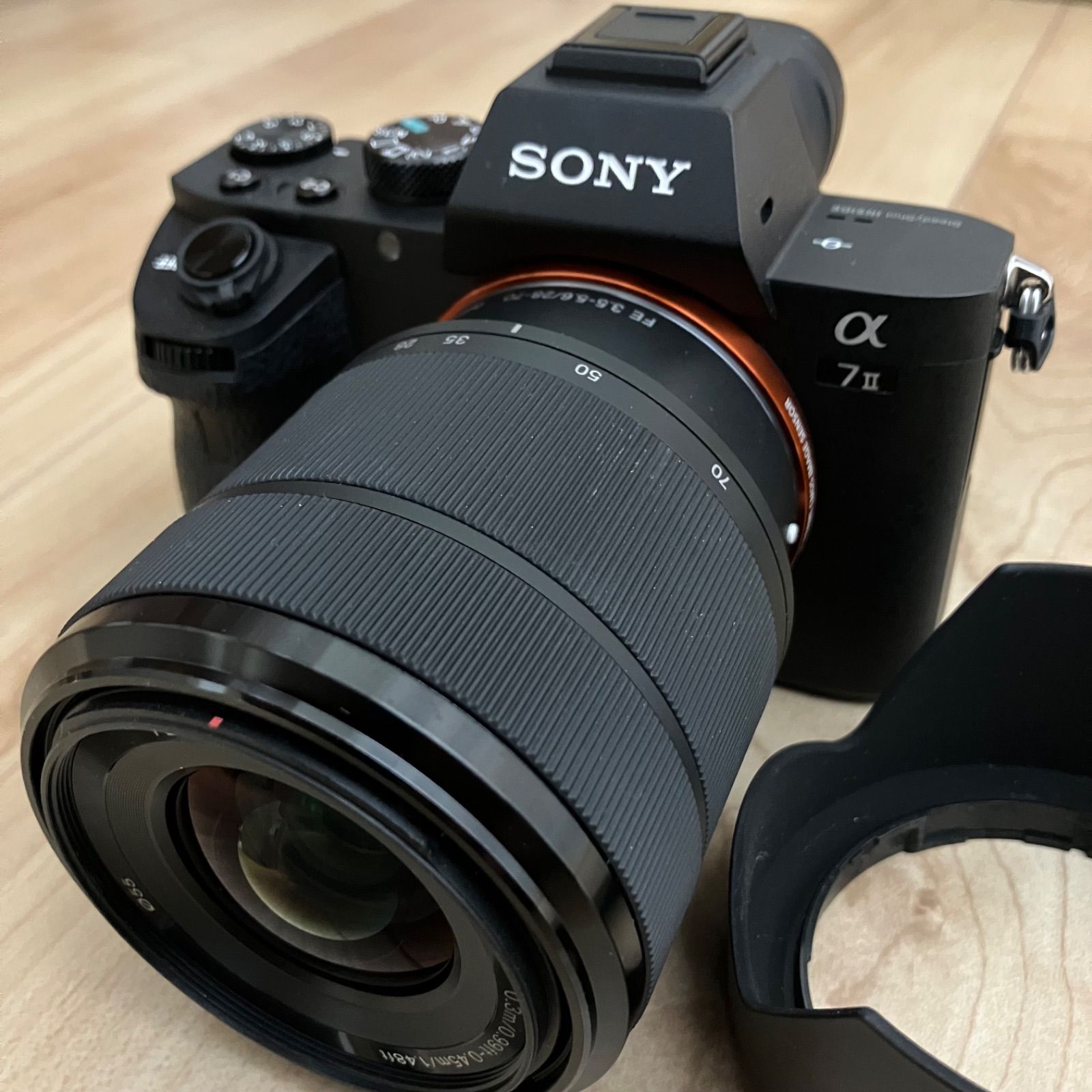 SONY フルサイズミラーレス一眼 α7 II ILCE-7M2K ズームレンズキット 