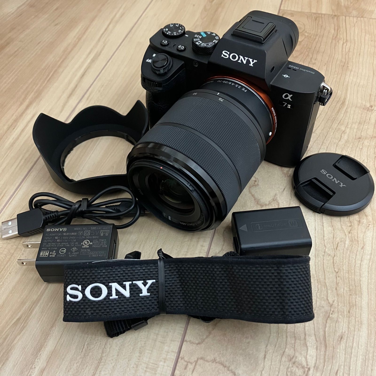 SONY フルサイズミラーレス一眼 α7 II ILCE-7M2K ズームレンズキット 