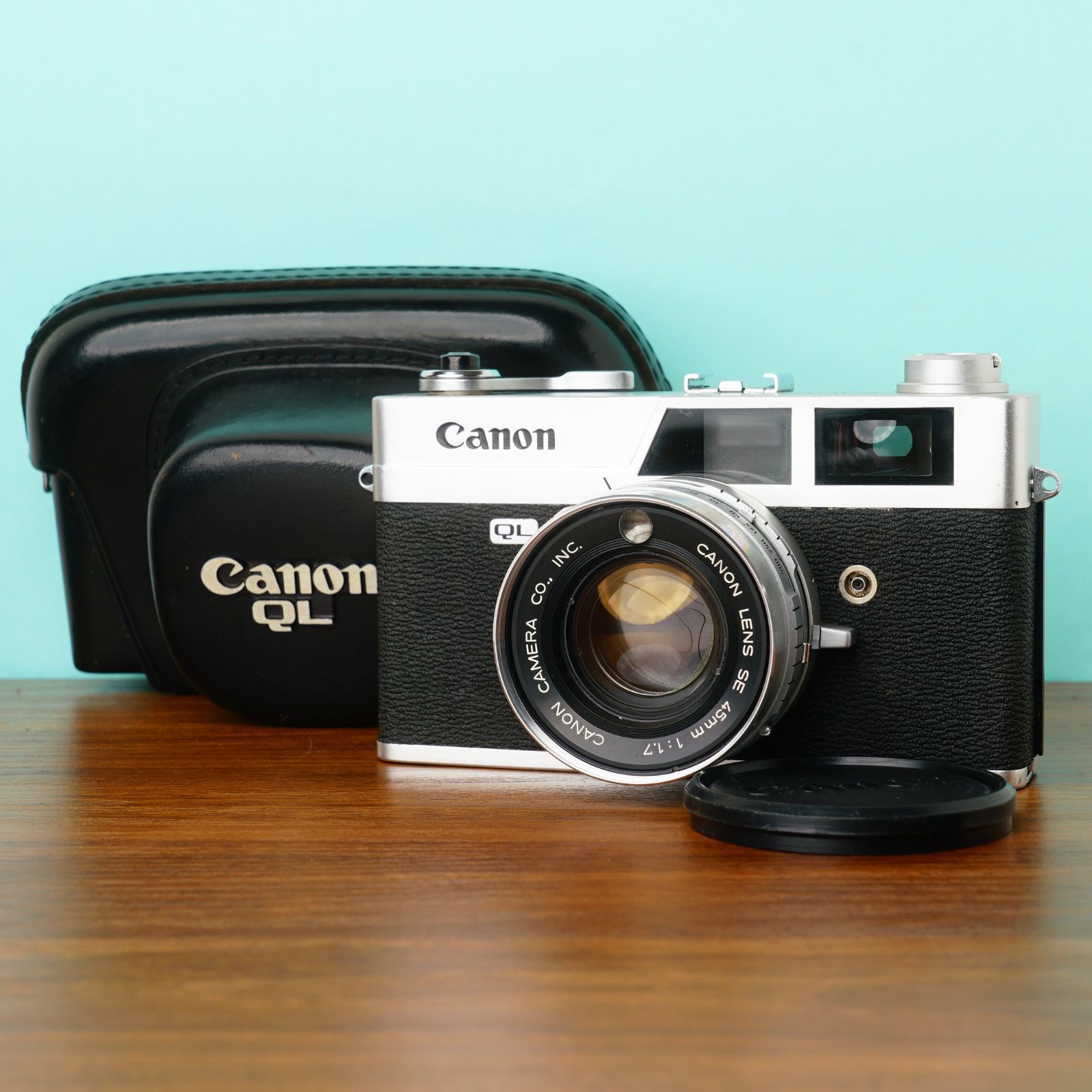 Canon QL17 ブラック レンジファインダーカメラ 美品 露出計動作 完動