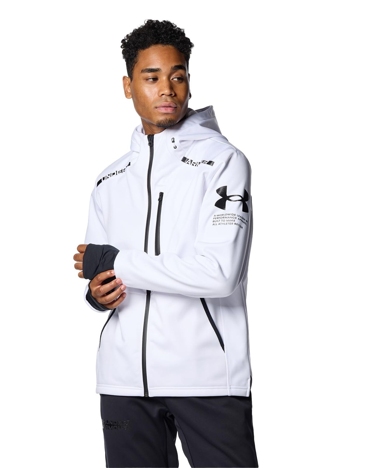 アンダーアーマー] UA WINTER KNIT 3LAYER JACKET 3.0 White LG