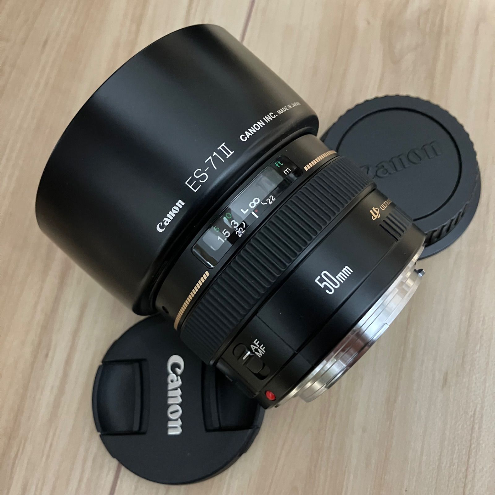 Canon EF 50mm f1.4 USM 動作も写りもOKです。キレイです。前後 