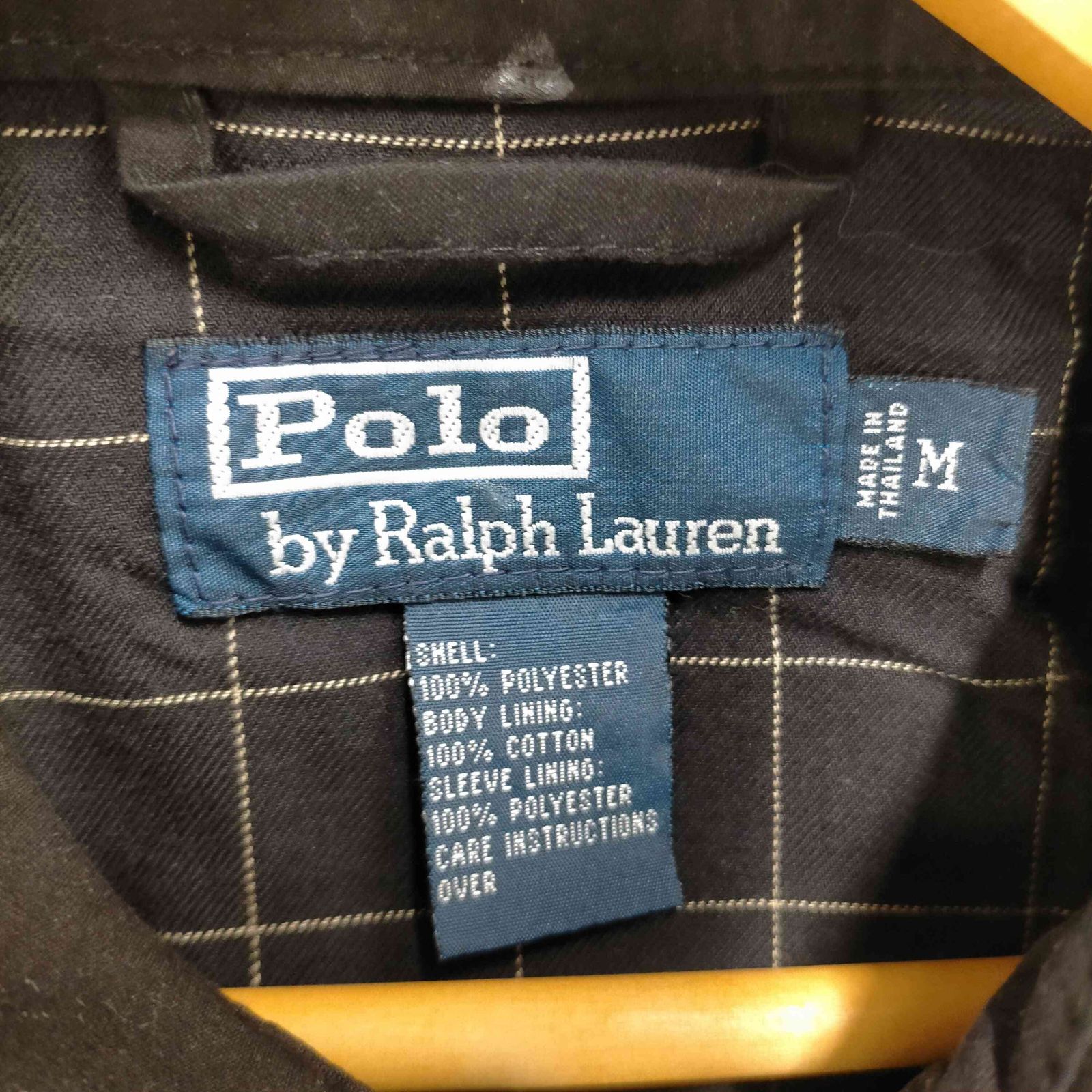 ポロバイラルフローレン Polo by RALPH LAUREN 90S 裏地グラフチェック