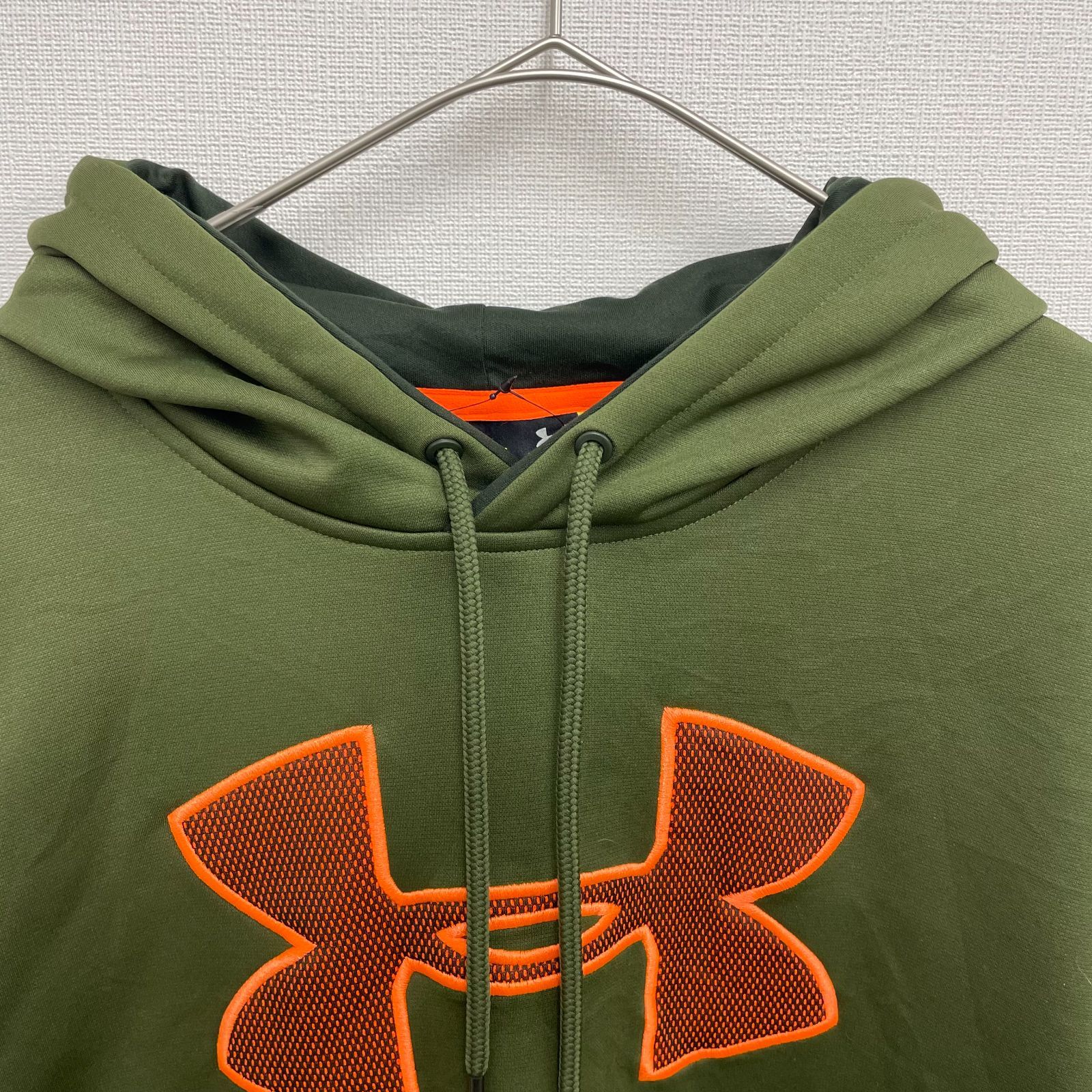 UNDER ARMOUR パーカー プルオーバー フーディ オリーブ グリーン 