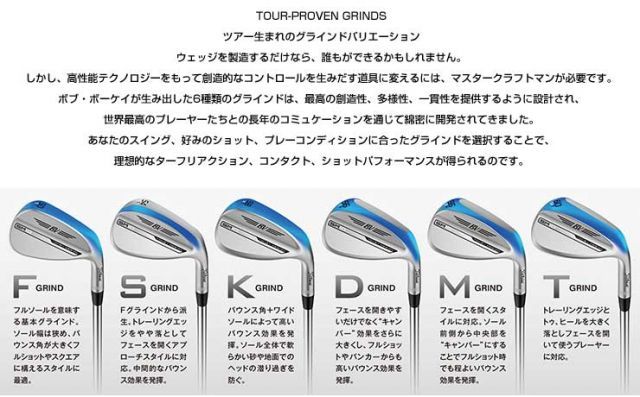 種類19：WedgeFlex[S200]/5812D[右用] タイトリスト ボーケイデザイン