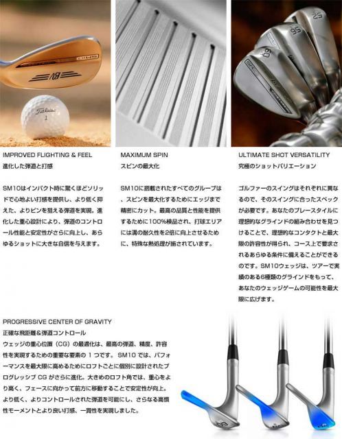 種類19：WedgeFlex[S200]/5812D[右用] タイトリスト ボーケイデザイン