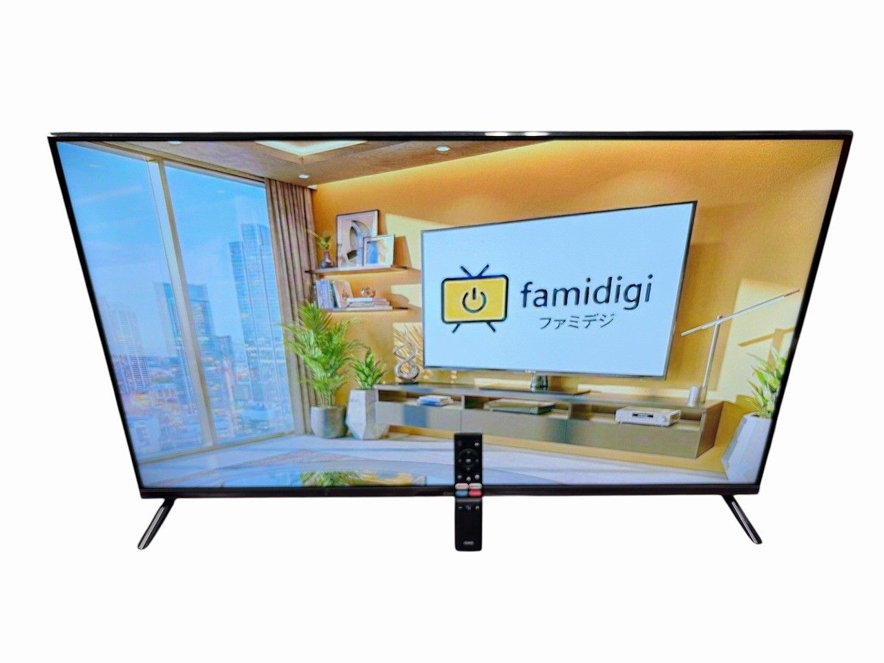 美品 Android 40型 スマートテレビ 液晶 CHiQ JL40G7E Android TV40型 チューナーレス液晶テレビCHiQ JL40G7E 美品 Android