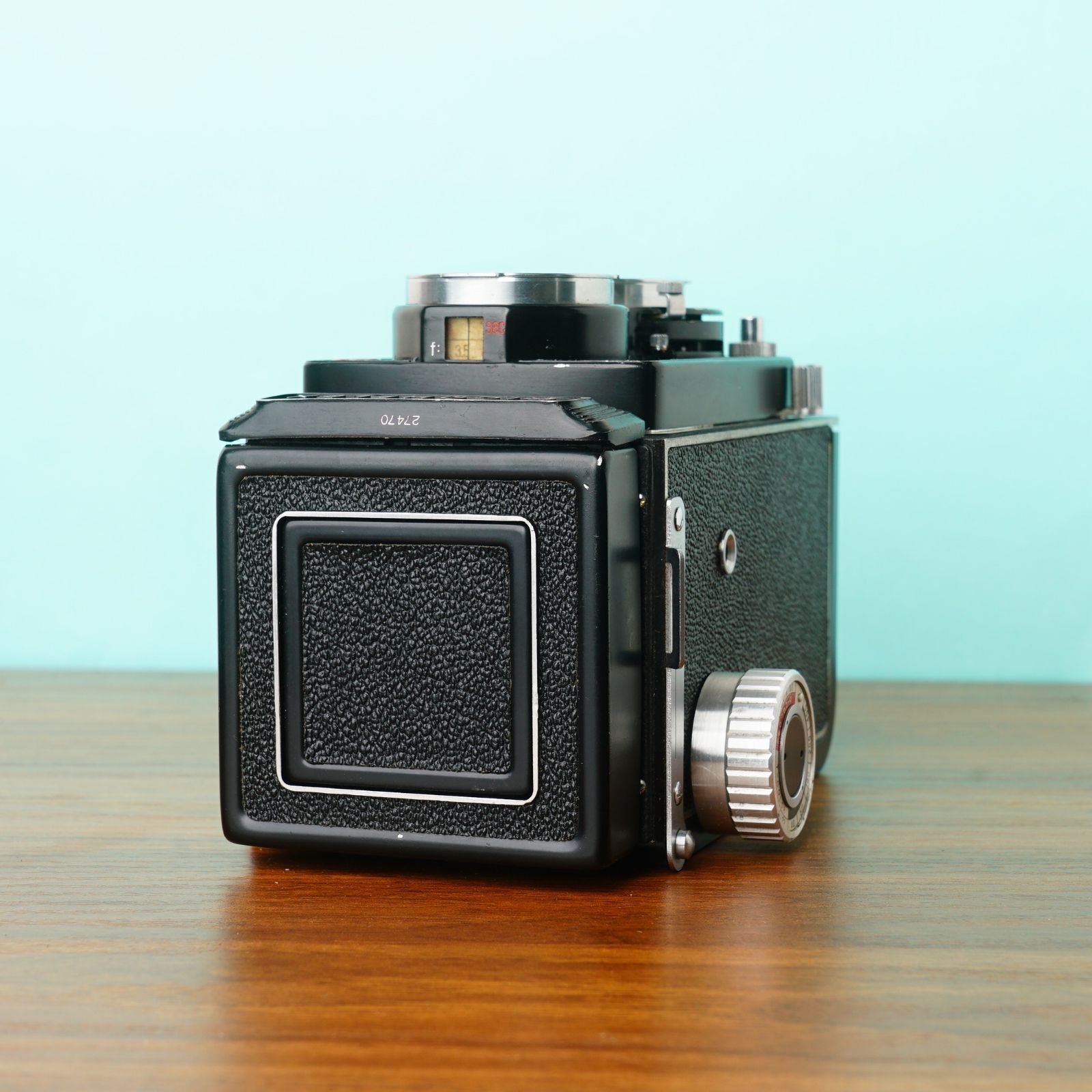 美品◎完動品◎RICOHFLEX NEW DIA 二眼レフ フィルムカメラ #70 【公式 