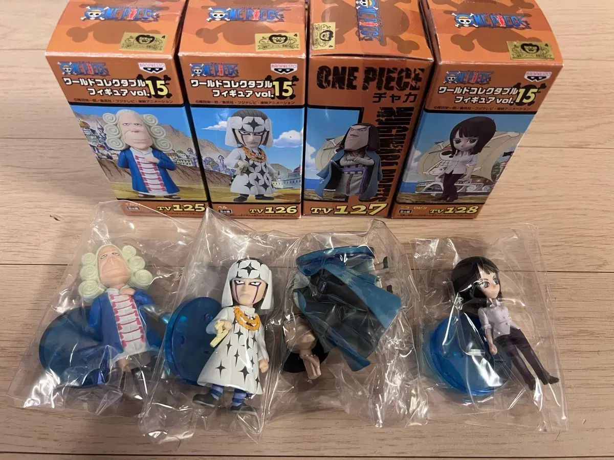 ONE PIECE ワールドコレクタブル 15タン アラバスタ編 8種 フルセット 
