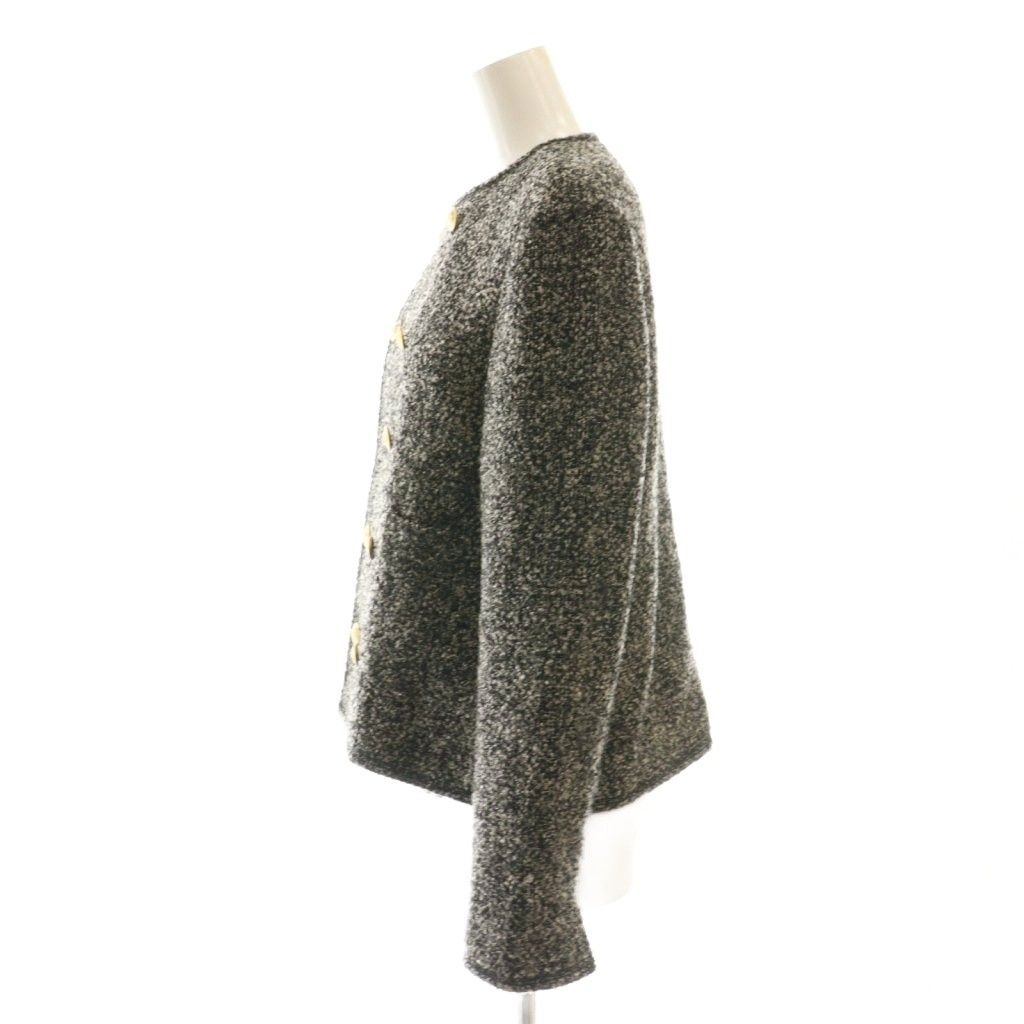 ミラオーウェン Mila Owen コンパクトダブルツィードジャケット ノー