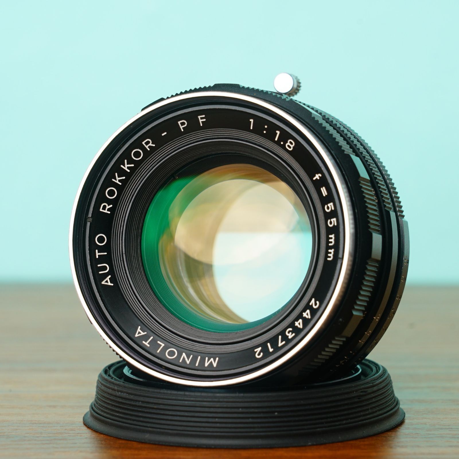 完動品◎ミノルタ SR-1 × 55mm f1.8 AUTO ROKKOR-PF フィルムカメラ