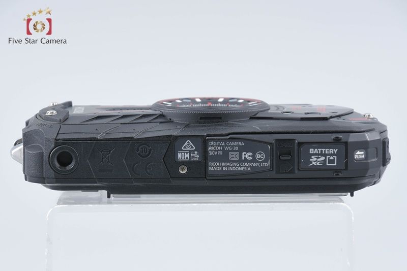 中古】RICOH リコー PENTAX ペンタックス WG-30 ブラック 防水 