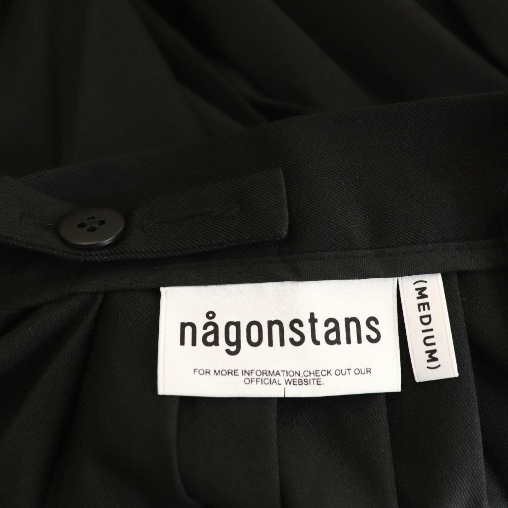 ナゴンスタンス nagonstans プリーツジャンパースカート ロング M