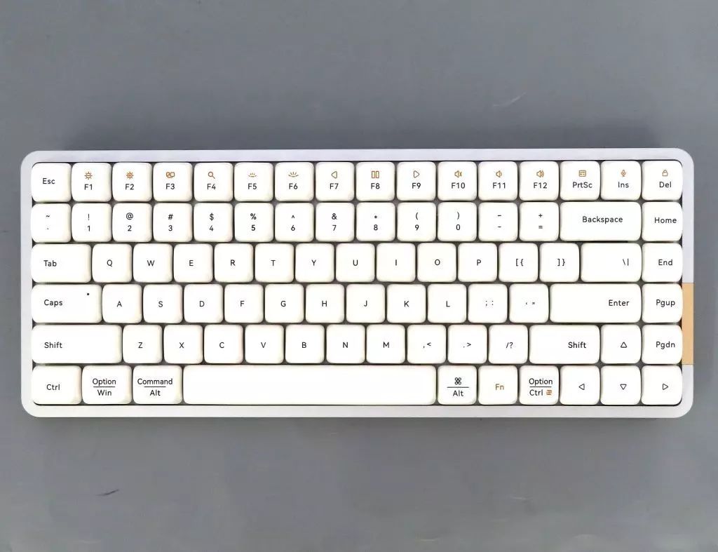 中古】PCハード Lofree FLOW メカニカルキーボード(シルバー/英語配列