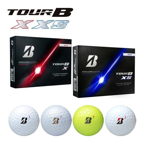 ブリヂストンゴルフ 2026年モデル TOUR B X / XS ゴルフボール 1ダース [12球入り]