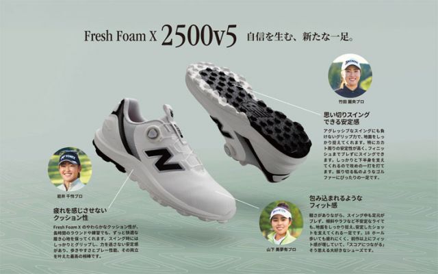 種類12：ホワイト/2E/27.0cm ニューバランス Fresh Foam X 2500 v5