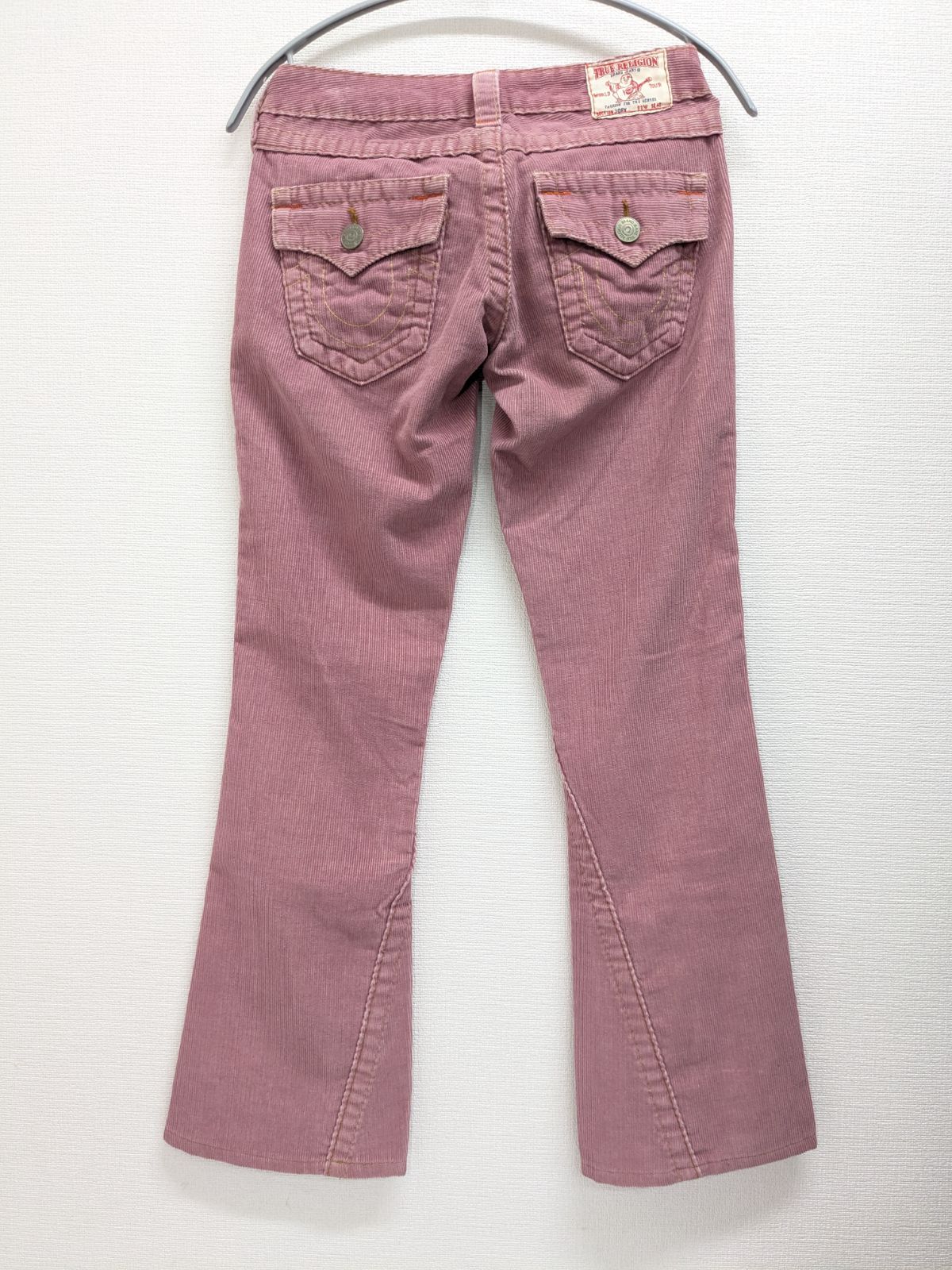 TRUE RELIGION トゥルーレリジョン コーデュロイフレアパンツ ブーツ