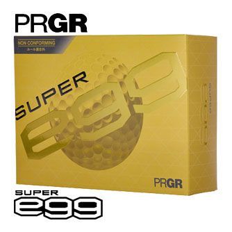 プロギア SUPER egg ゴルフボール ルール適合外 [12球入り]