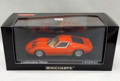 中古】ミニカー 1/43 Lamborghini Miura 1966(オレンジ) 40th
