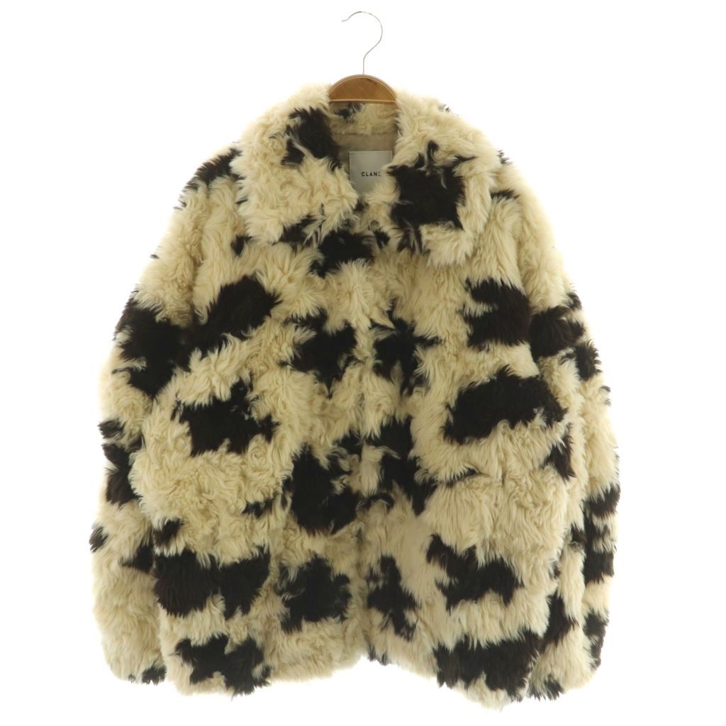 クラネ CLANE 24AW COW BOA BLOUSON カウ ボアブルゾン フェイクファー クラネ CLANE 24AW COW BOA BLOUSON カウ ボアブルゾン フェイクファー