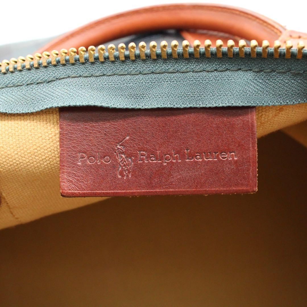 美品】PoloRalphLauren タータンチェック ボストンバッグ PVC - メルカリ