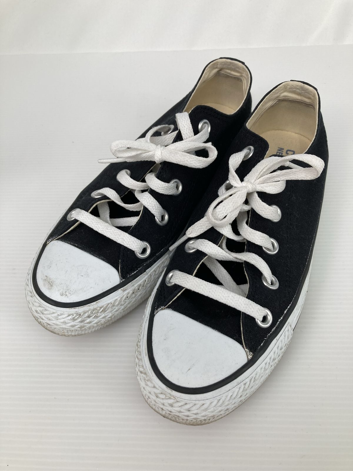 ブラック 22.5cm CONVERSE ハイカットスニーカー⁄22.5cm⁄BLK⁄レザー 