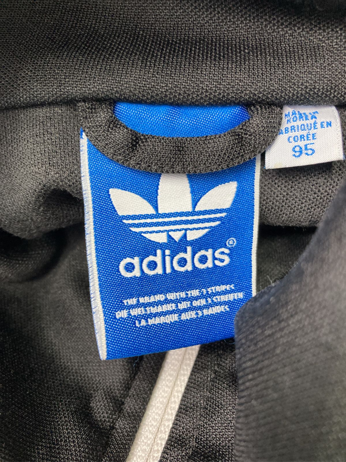 adidas ジャージ/トラックジャケット 95 ブラック 95&frasl;M adidas アディダス トラックジャケット ジャージ メンズ ブラック